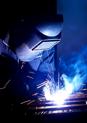 A Welder at Work