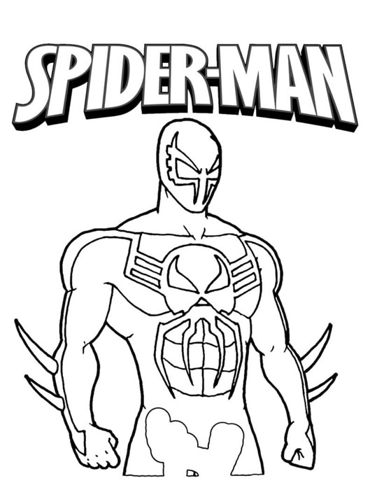 Superman Coloring Page