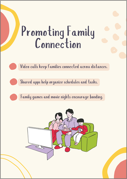 Important points of promoting family connection.